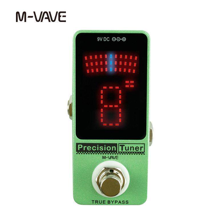 M-VAVE吉他效果器调音表单块Tuner/校音器电吉他调音器