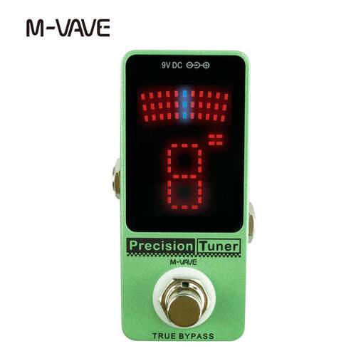 M-VAVE吉他效果器调音表单块Tuner/校音器电吉他调音器