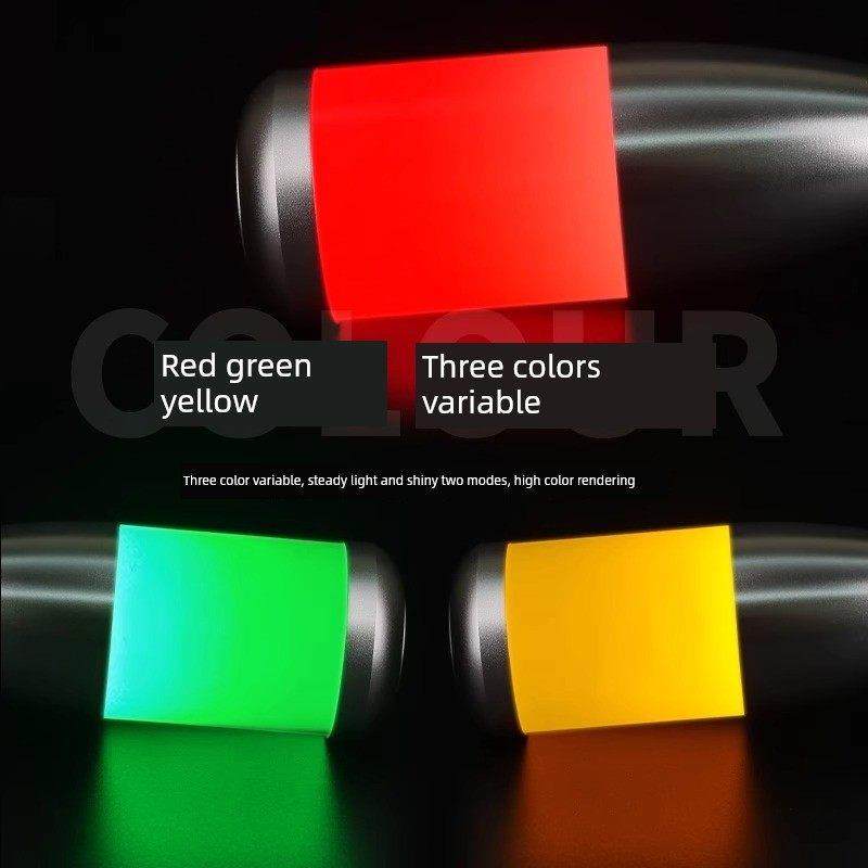 led一体三色灯单层警示灯折叠声光报警信号灯机床设备指示塔灯12V,电子/电工,报警灯,淘宝优惠券,粉丝福利购,淘宝优惠卷