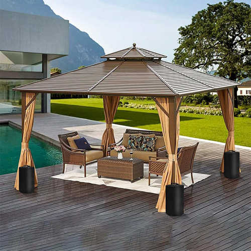 圆形配重水袋水桶固定pvc注水袋帐篷遮阳伞防风注水底座压重