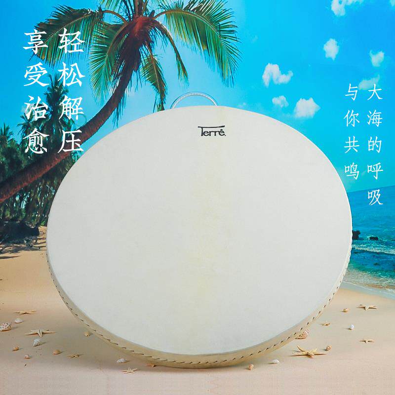 高档erre海鼓愈乐器专业羊皮海洋浪T声音理疗冥想瑜伽音疗疗乐器