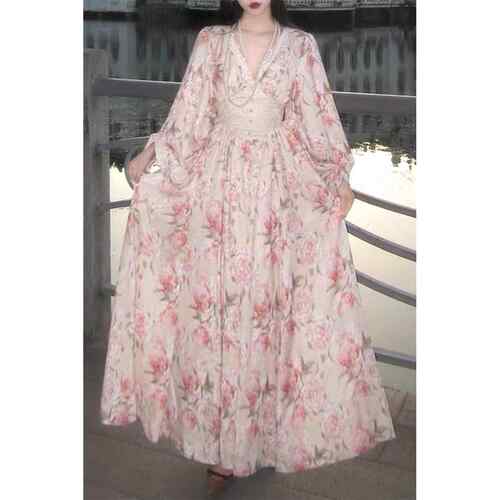 Spring & Fall New French Fashion Dress Elegant Long Sleeve