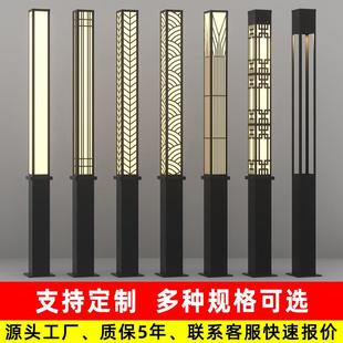 厂家现代庭院灯户外简约3米3.5米广场led方形景观灯庭院灯