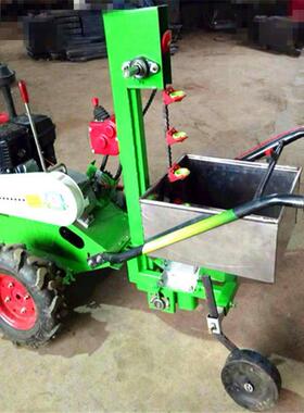 自走式土活豆种植机汽机土豆播ARY机播种种机方便灵油汽油土豆播