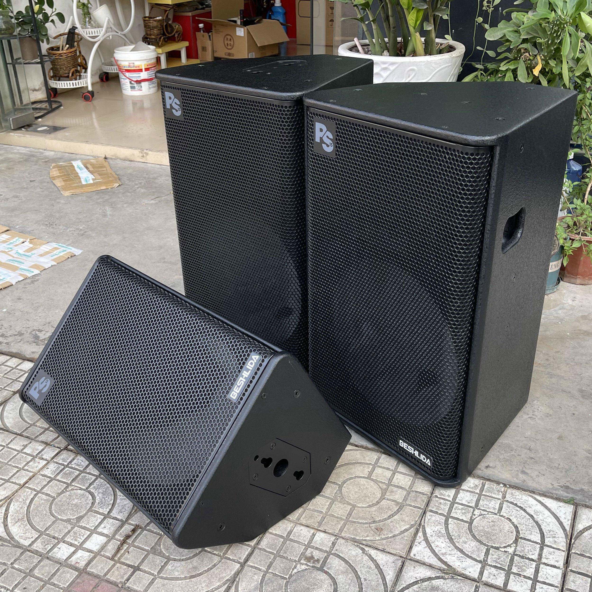 自选组装音箱点漆工艺PS12寸PS15寸夹板返听音箱空箱体