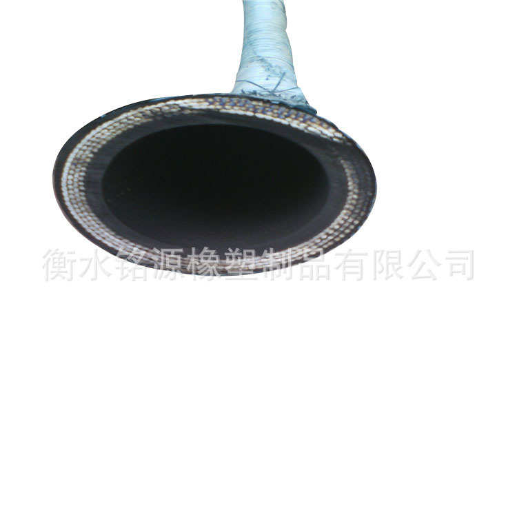 大口径胶管法兰式大口径泥浆胶管钢丝骨架吸排水胶管夹布耐磨胶管