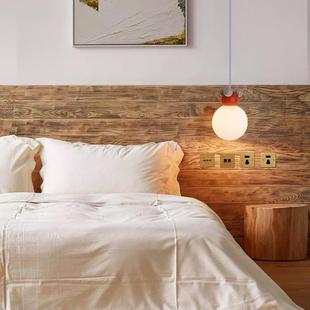 创意氛围感儿童房床头吊灯电商专用中山灯具源头厂家北欧简约新款