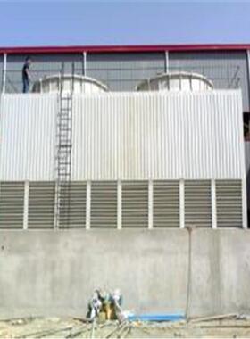 HBLD2方形逆流式玻璃钢冷却塔100T200T300T开式逆流玻璃钢冷却塔