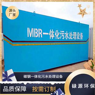 MBR膜污水处理设备一体化小型农村处理设备工厂实验室污水提升器