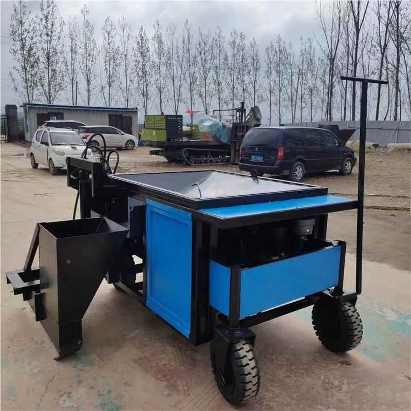 沿石成型机 路牙子衬砌膜机 拦水带路滑马缘石路成型机