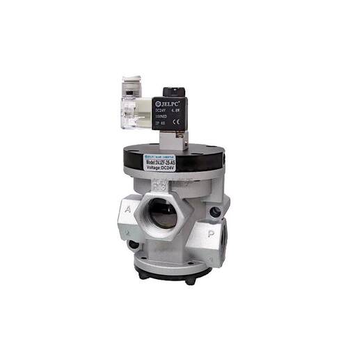 接纸机佳尔灵JELPC2位3通截止式电磁阀 3VJZF-25-AS-DC24V-AC220V