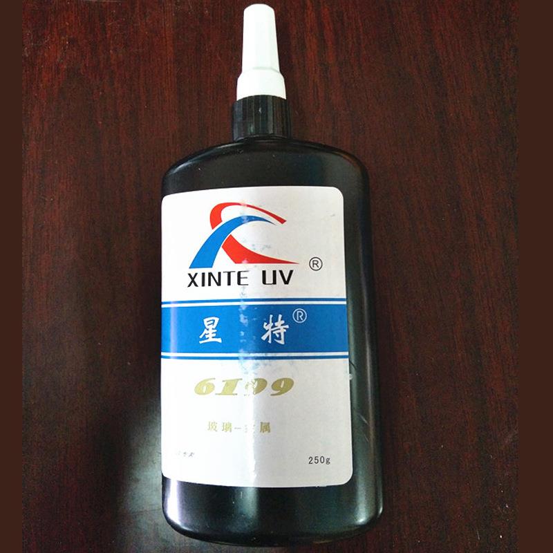 水晶工艺品专用胶星特牌金属胶水紫外线专用无影胶水