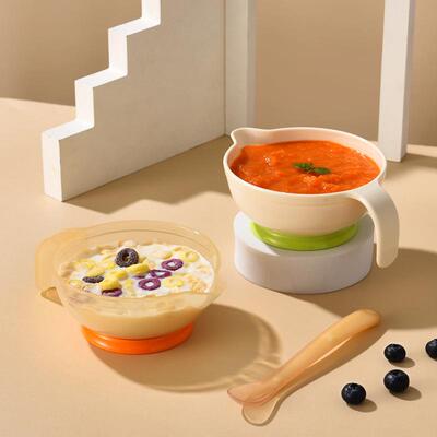 Newborn Baby Feeding Set: Rice Cereal and Porridge Bowl, Sof