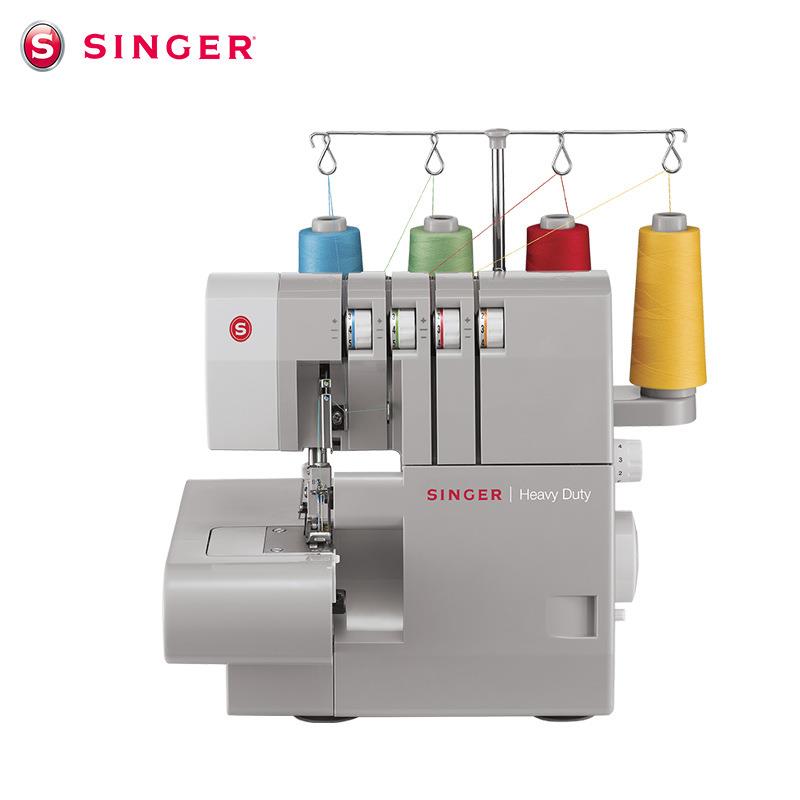 SINGER8机54包用缝机家商4线锁边机吃厚拷用边木854耳边器