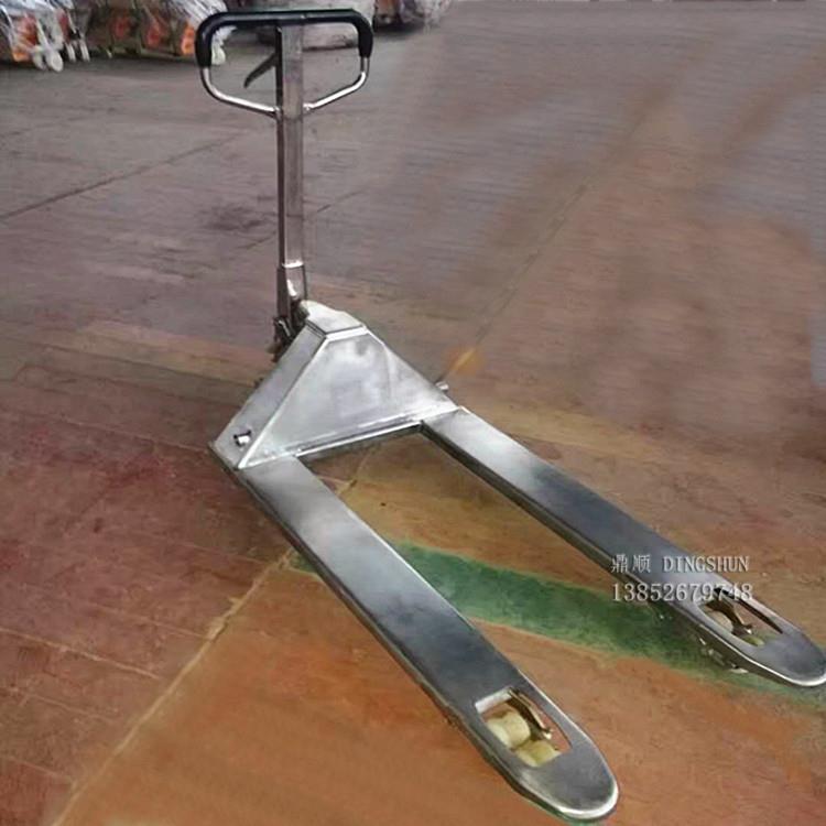 食品冷库2TT04不锈钢手动搬运车防酸防腐蚀冷库手动叉车