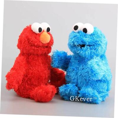 High Quality Elmo Cookie Monster Soft Plush Toy Dolls 30-33