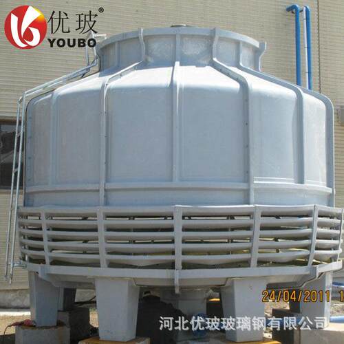 工业制冷设备圆形冷水塔降温散热低噪音玻璃钢冷却塔循环制冷