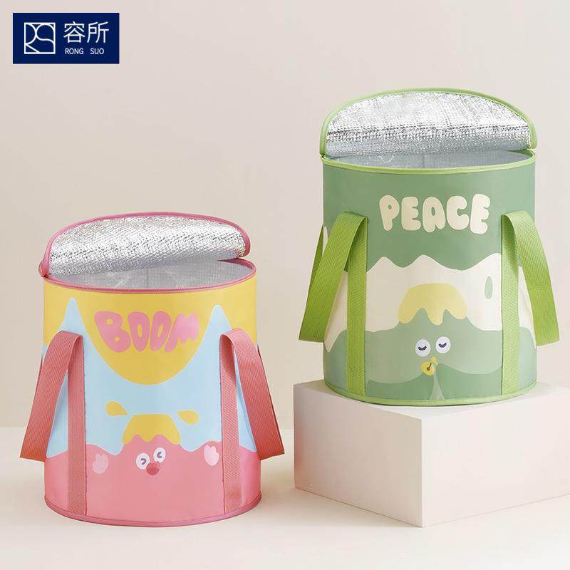 容所儿童可折叠泡脚桶恒温加高过小腿保温家用洗脚盆便携旅行脚盆