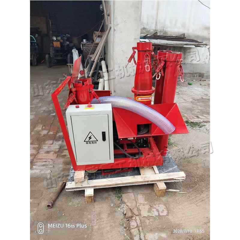 楼房施工二次结构浇注机小型加固注浆混凝土泵细石混凝土上料机