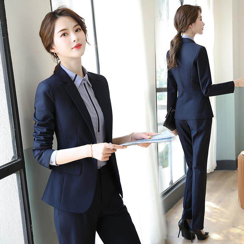 西装套装女职业正装2025新款春秋女士西服外套高端酒店经理工作服