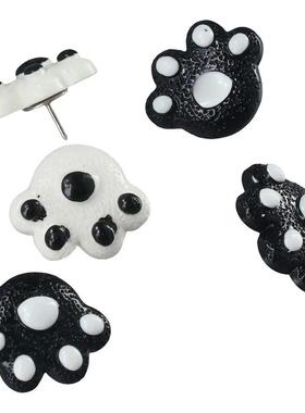Paw Print Push Pins 16 Pieces Plastic Decorative Drawing
