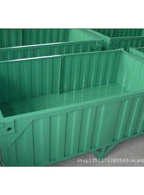 钢制料箱不锈钢料箱高强度金属料箱钢制金属料箱