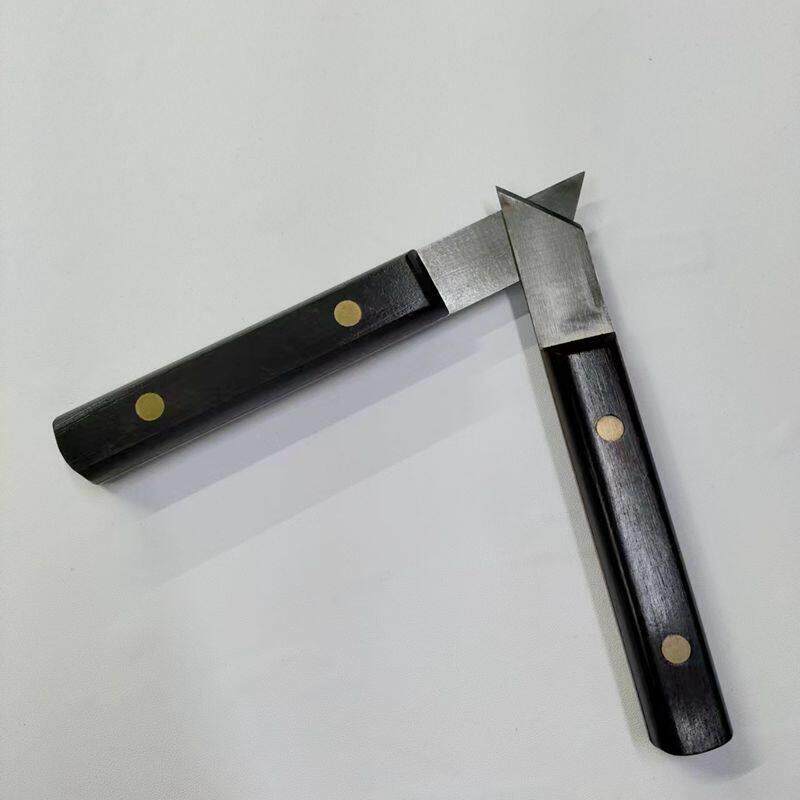 木井方KO1006黑檀木刻刀雕刻刀木刻雕刀手工木刻刀画线刀画线刀