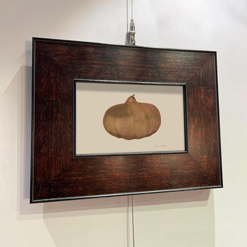 《福禄》中古风装饰画法式小众艺术挂画客厅实木复古框卧室画餐厅