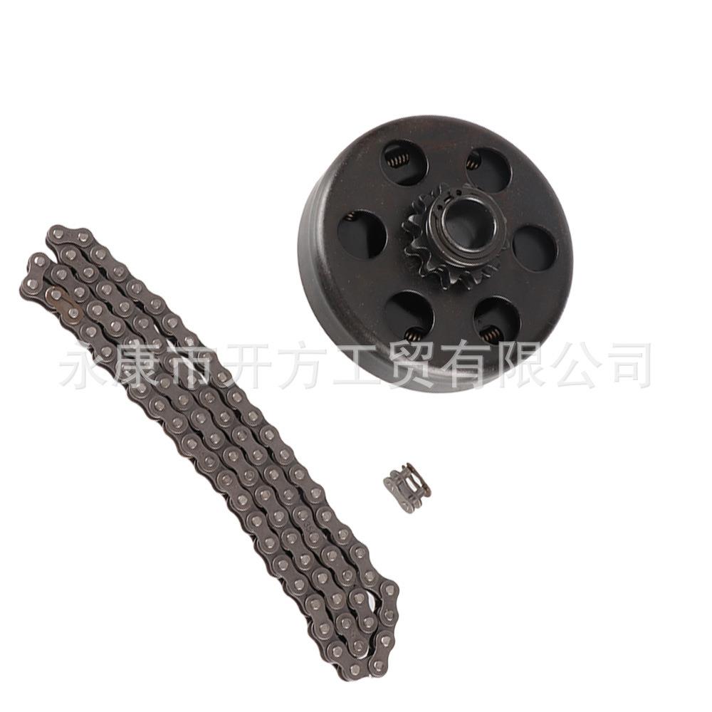 卡丁车离合器168/170CC发动机 链盘链轮干式自动分离168F 离合器