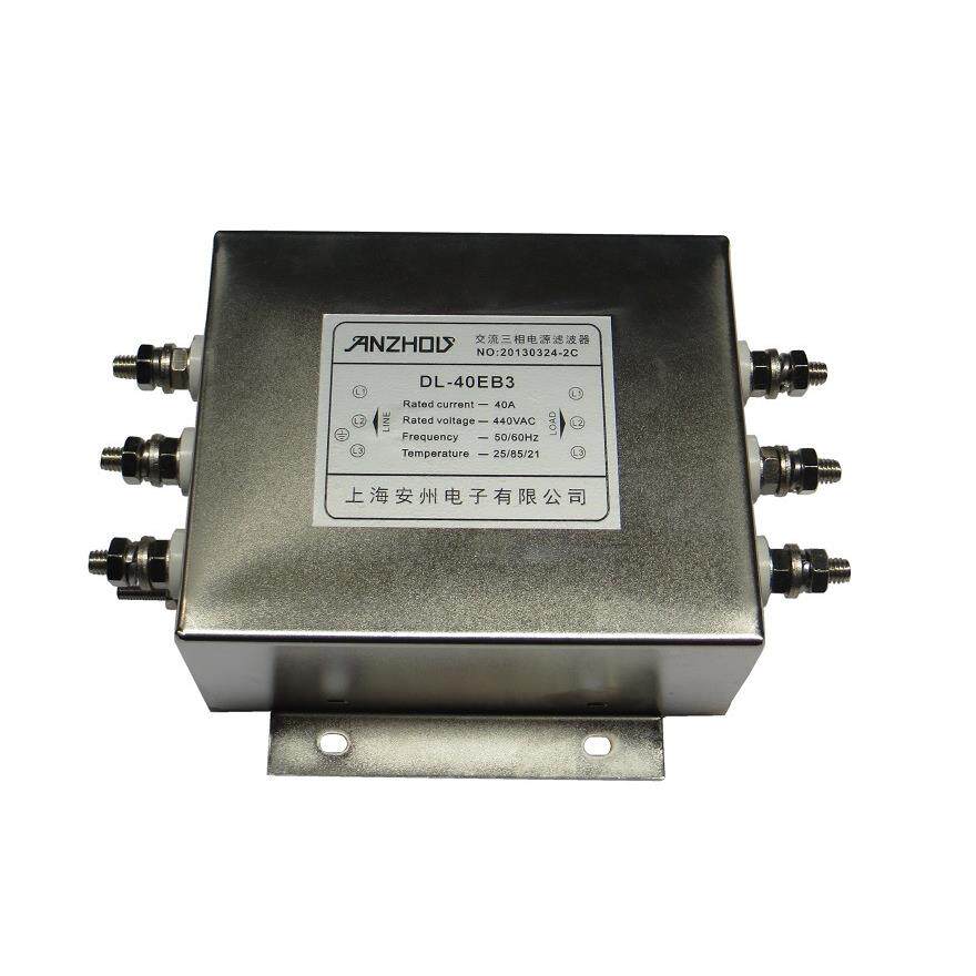 三相滤波器40A DL-40EB3 滤波器EMI FILTER