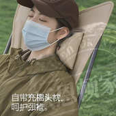 户外月亮椅四档折叠躺椅家用午休露营懒人椅子钓鱼便携式 凳子