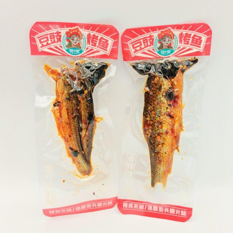 湖南益阳特产曾小姐豆豉烤鱼香辣手撕鱼麻辣零食休闲包装即食鱼干