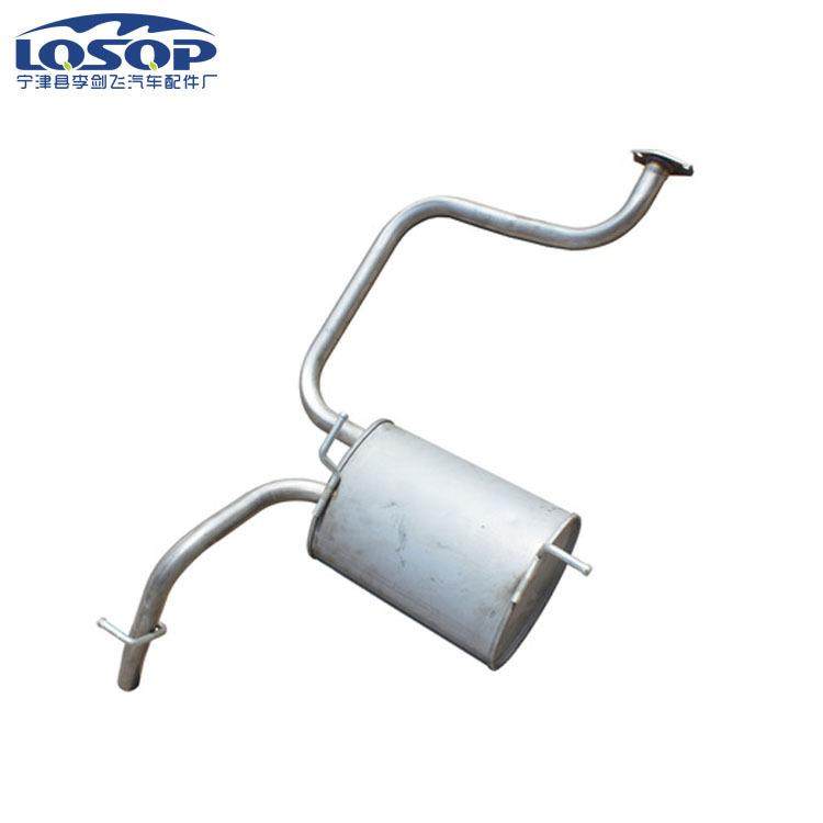 汽车消声器 适用长安笨笨mini迷你后节尾段静音排气管汽车消声器