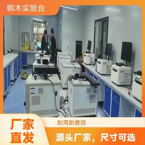 智卓优创钢木实验台 防腐理化板台面 拉丝镜面处理 国标