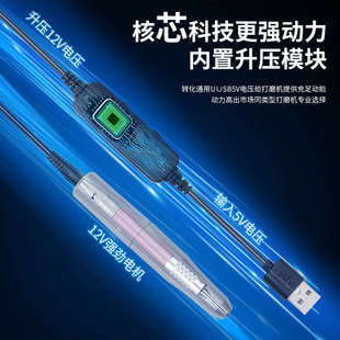 美甲打磨机美甲店专用新款 工厂 卸甲磨甲器专业指甲去死皮套装