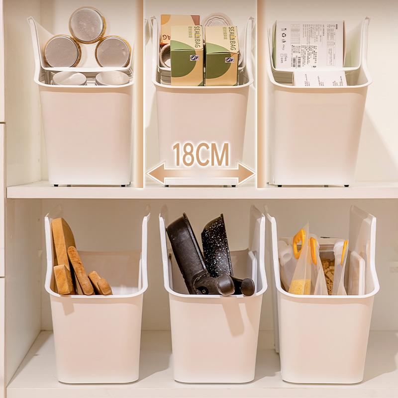 厨房收纳水槽橱柜夹缝整理脏衣篮