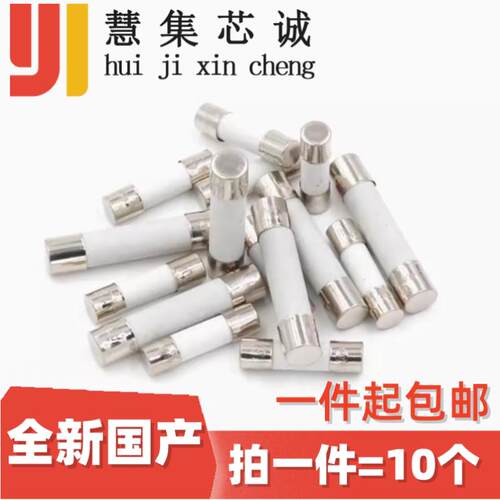 5*20陶瓷延迟慢熔断保险丝T1/T2/T3/T4/T5/T6/T8/10/12/15/16/20A