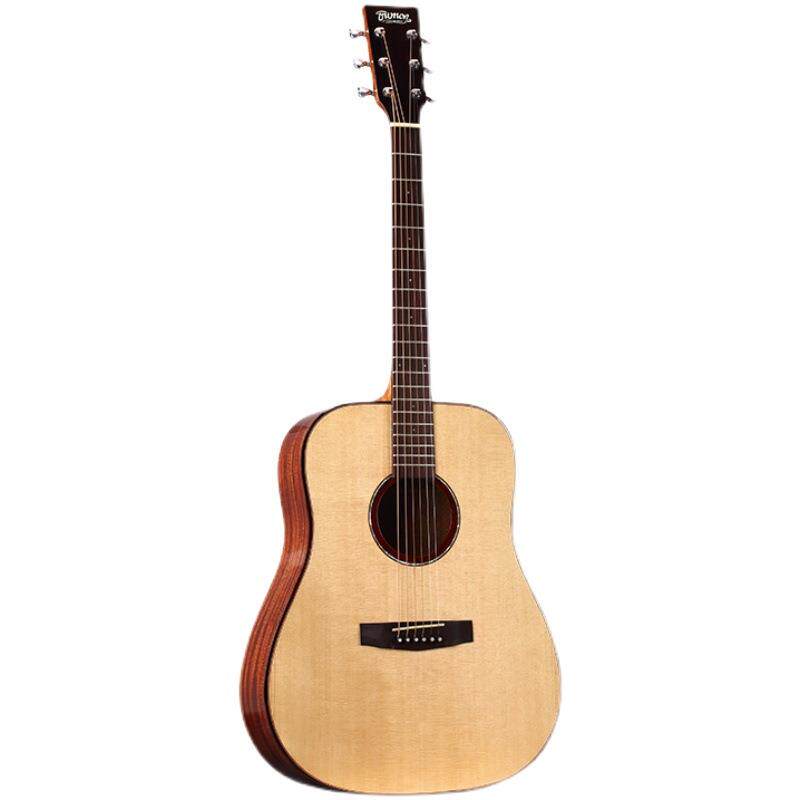 楚门吉他D25C面单板民谣初学者加振拾音器男生专用儿童女生琴云杉