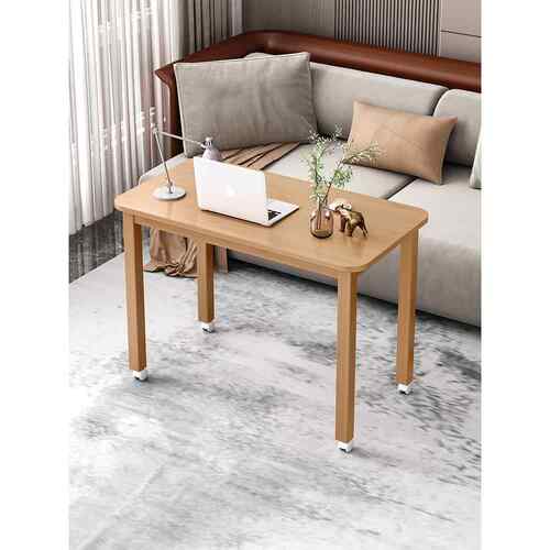 【折扣价】A9L可移动电脑桌家用学习写字书桌实木简约楠竹长方形