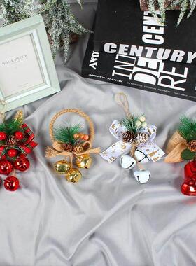 Christmas Bell accessories Butterfly knot bell decoration