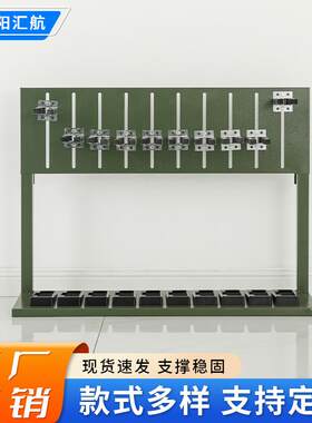 便携式枪柜橡胶枪架95/95-1/03/81/56式礼宾金属部训练器材展示架
