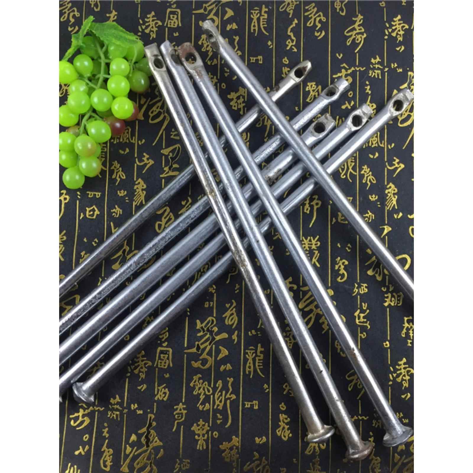 门栓老式木门铁门门栓门插 铁棍门插穿条杆门杆门闩挂锁专用直销