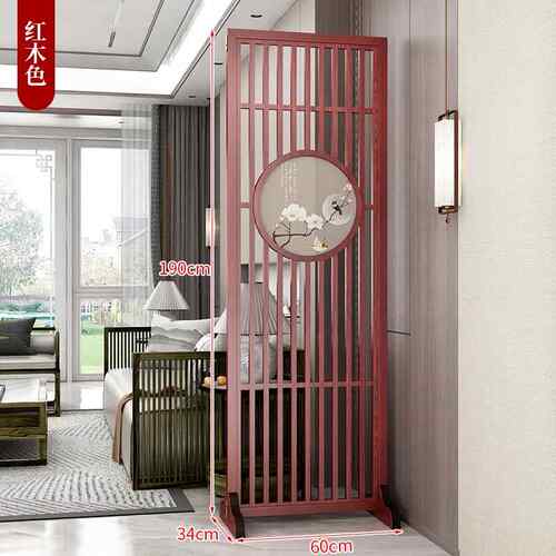 正品屏风隔断客厅简户约现代玄关中式屏饭店风专入用式折叠移中动