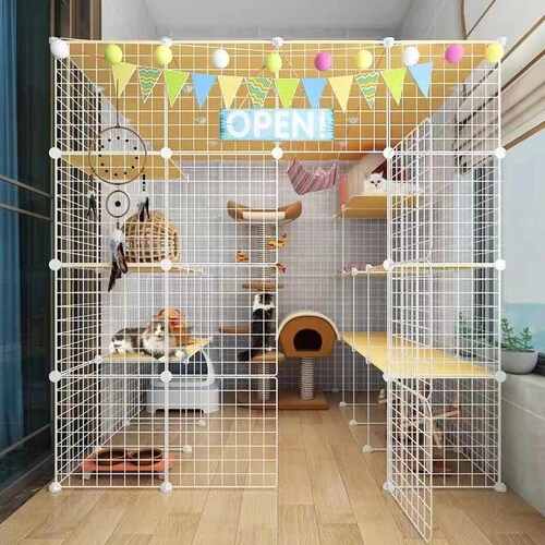 猫笼子室内家用超大自由空间猫别墅多猫家庭猫笼屋猫爬架猫咪笼子