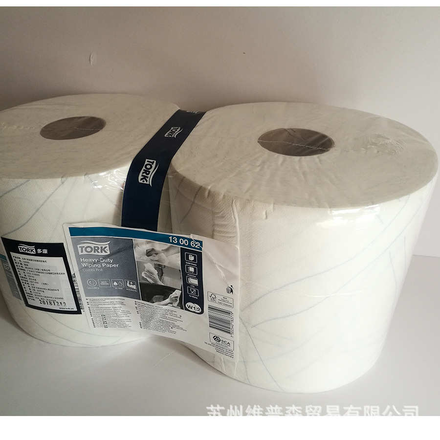 厂家直销多康130062白色170米大卷工业擦拭纸 吸油纸 厂家直发替1