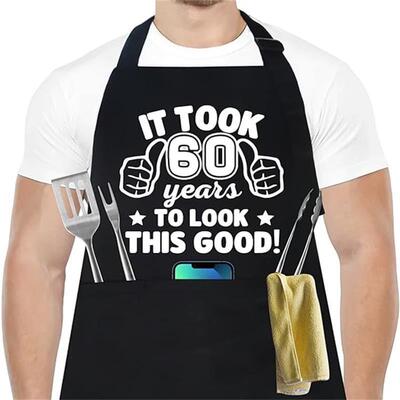 Barbecue apron printing, catering advertisement, anti