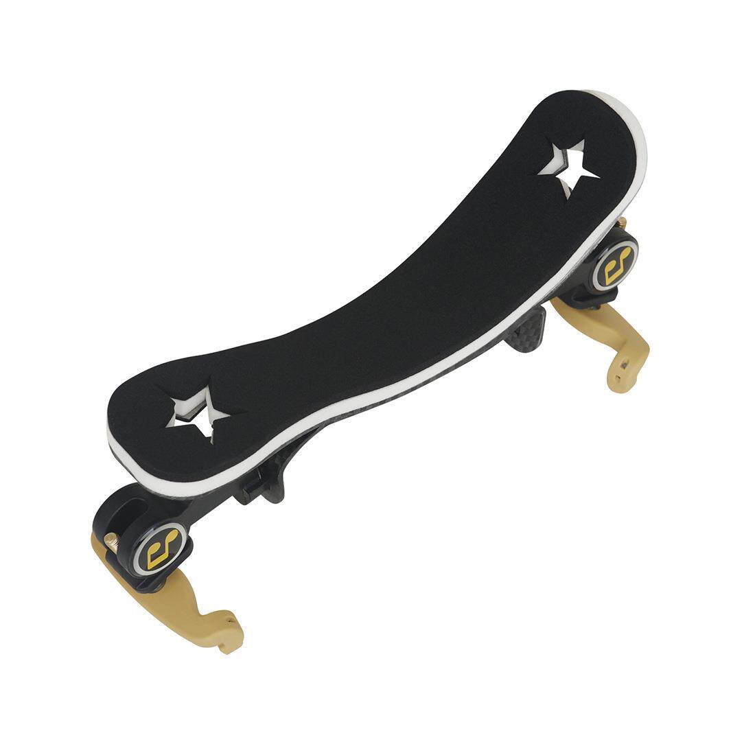 AL铝合金小提琴肩托木纹美观舒适小提琴肩托可自由调节肩托肩垫