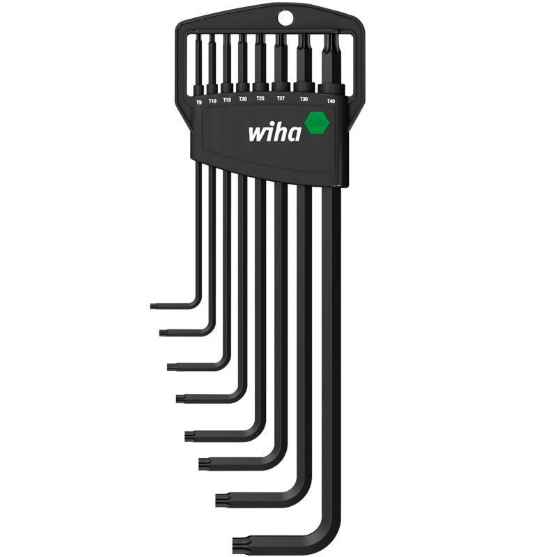 wiha威汉德国进口工具经典L型星型内六角扳手套装8件套