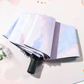 全自动折叠雨伞女晴雨两用太阳伞男遮阳防晒防紫外线小巧便携复