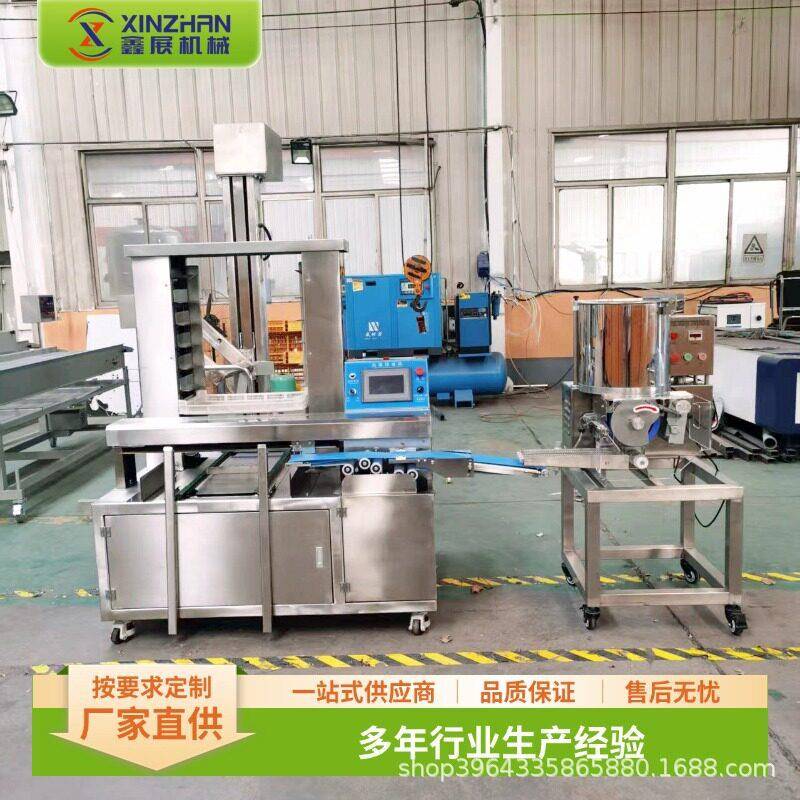 宠物食品成型商用速排盘机生产线肉饼成型速摆盘机自动排盘机